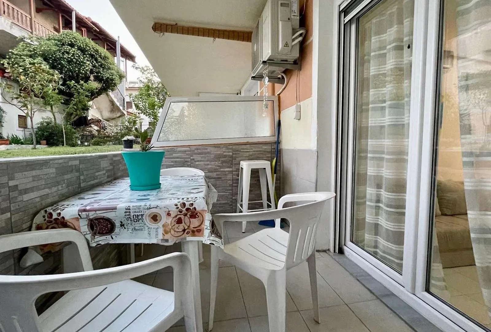 Sunny Sea View Apartment- Geoponika - Free Parking Nea Kallikrateia